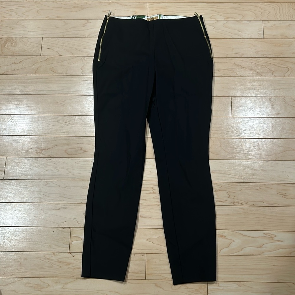 Ted Baker Gold Zip Ankle Trouser